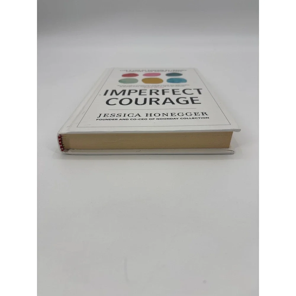 Imperfect Courage Jessica Honegger Author Self Help‎ Business Motivation Book